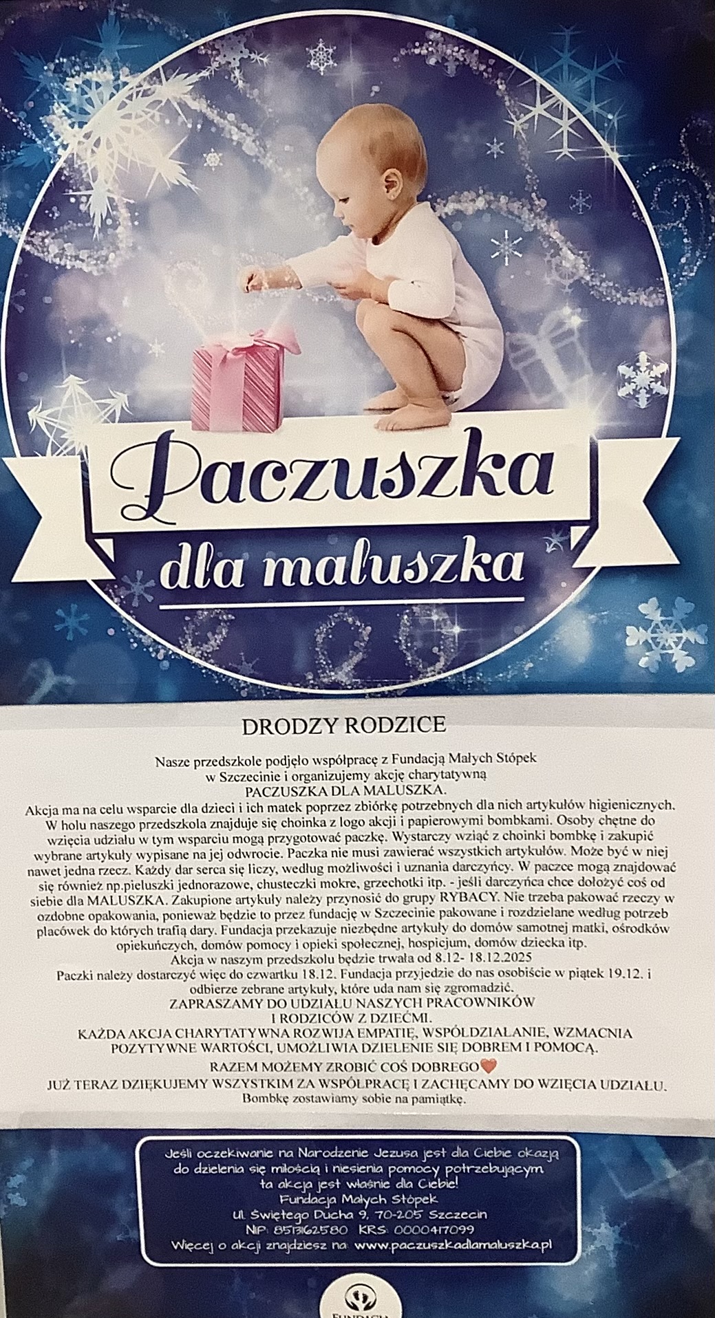 Paczuszka dla maluszka