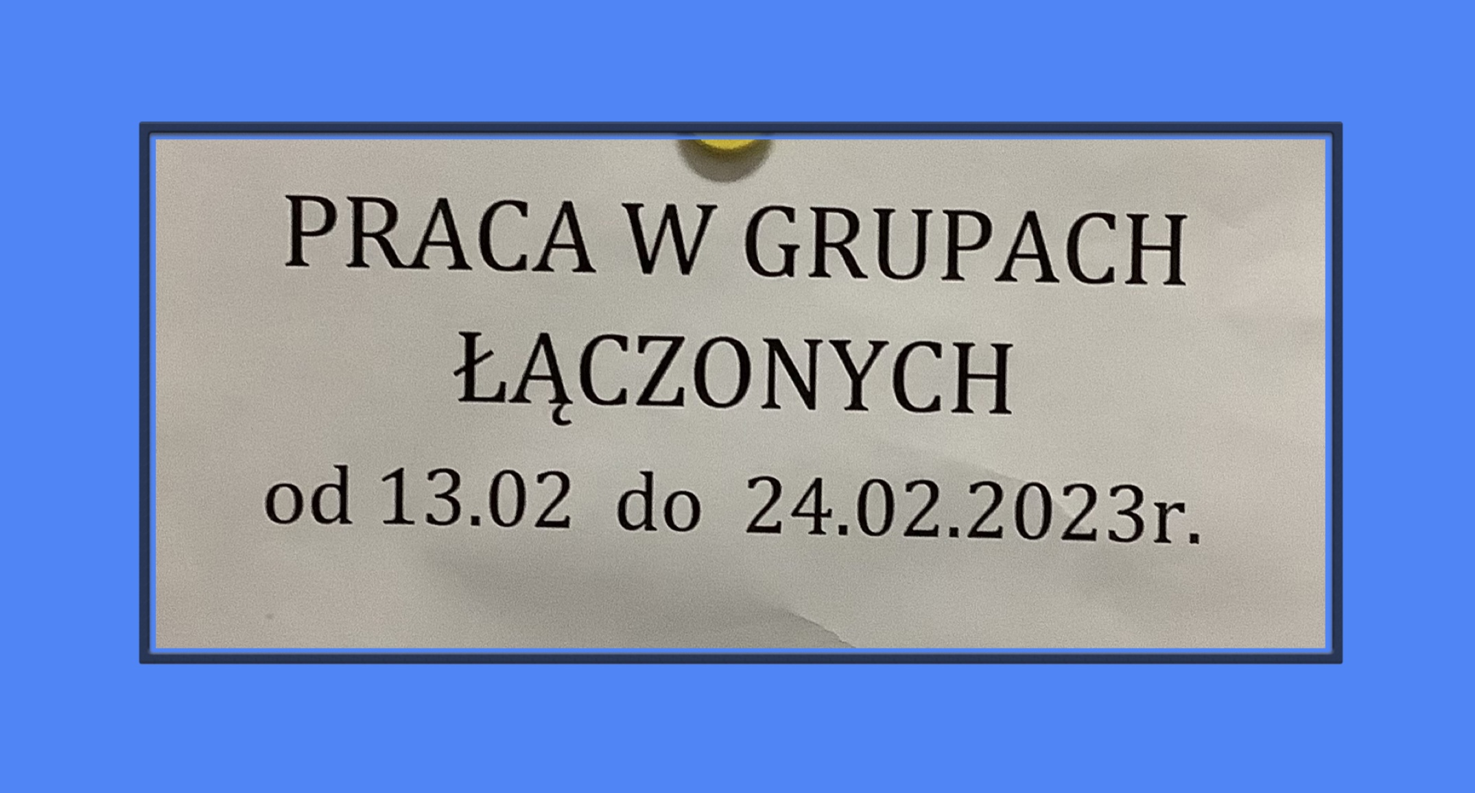 ORGANIZACJA PRACY  W PRZEDSZKOLU PODCZAS FERII